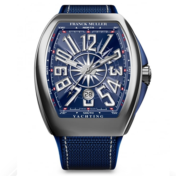Franck Muller Vanguard Yachting, reference V 45 SC DT YACHT BL AC