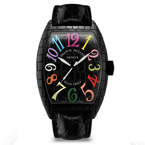 Franck Muller Casablanca Black Steel Color Dream, reference 8880 SC BLK CRO COL DRM AC