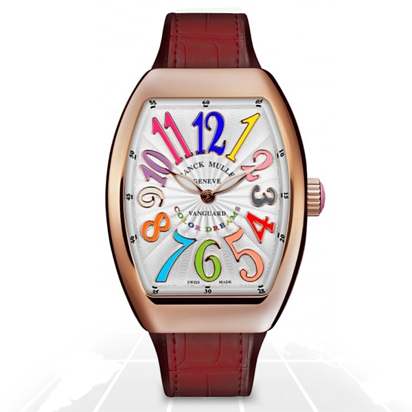 Franck Muller Vanguard Lady Coloured Dreams, reference V 32 QZ COL DRM 5N RG