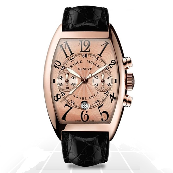 Franck Muller Casablanca Rose Gold Chrono, reference 8880 C CC DT 5N