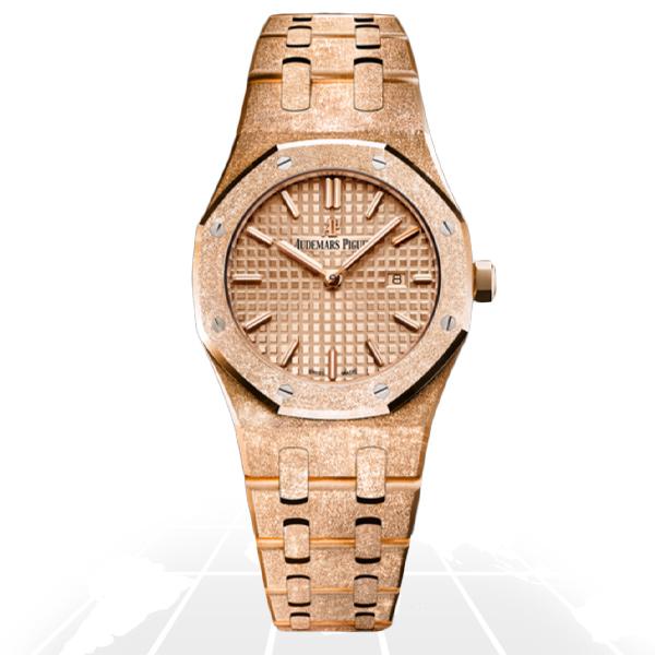 Audemars Piguet Royal Oak Frosted Gold Quartz, reference 67653OR.GG.1263OR.02
