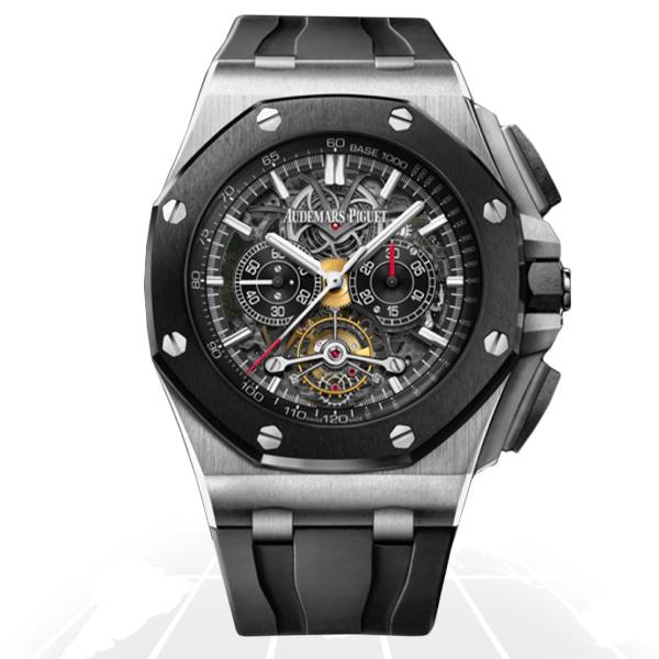 Audemars Piguet Royal Oak Offshore Tourbillon Chronograph Openworked, reference 26348IO.OO.A002CA.01