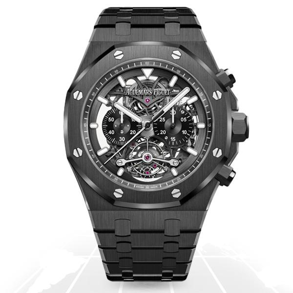 Audemars Piguet Royal Oak Tourbillon Chronograph Openworked, reference 26343CE.OO.1247CE.01