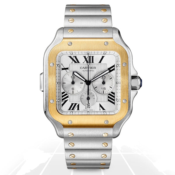 Cartier Santos De Cartier Chronograph, reference W2SA0008