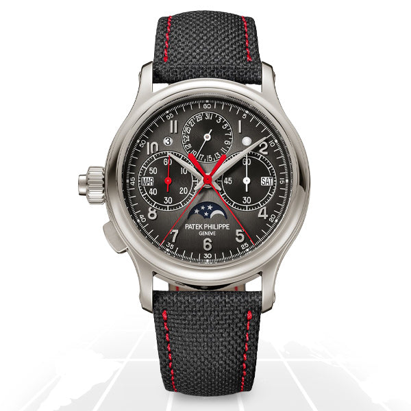 Patek Philippe Grand Complications Split Seconds Monopusher Perpetual Calendar Chronograph 5373P-001