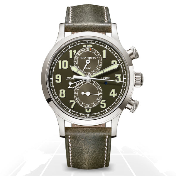 Patek Philippe Calatrava Pilot Travel Time Chronograph, reference 5924G-010