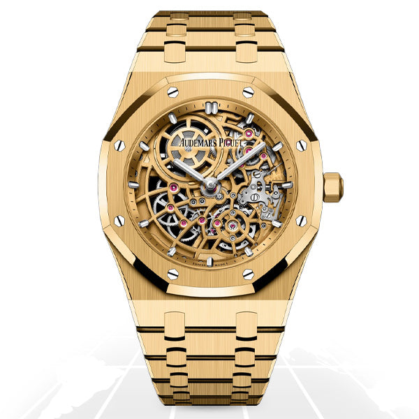 Audemars Piguet Royal Oak "Jumbo" Extra-Thin Openworked, reference 16204BA.OO.1240BA.01
