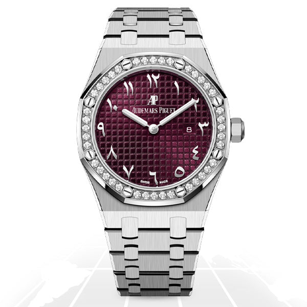 Audemars Piguet Royal Oak Quartz "Sanskrit", reference 67651BC.ZZ.1261BC.01