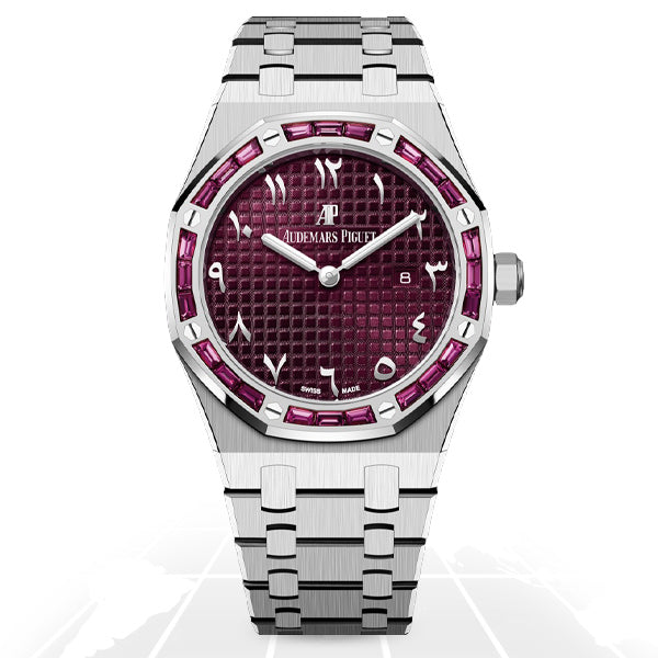 Audemars Piguet Royal Oak Quartz "Sanskrit", reference 67656BC.GR.1261BC.01