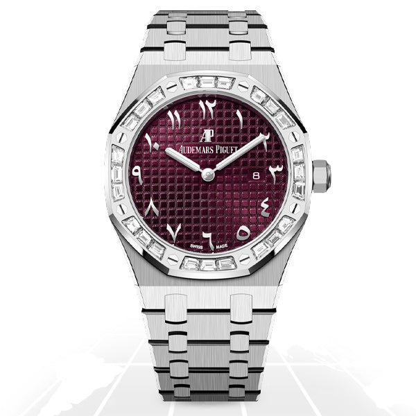 Audemars Piguet Royal Oak Quartz "Sanskrit", reference 67656BC.ZZ.1261BC.01