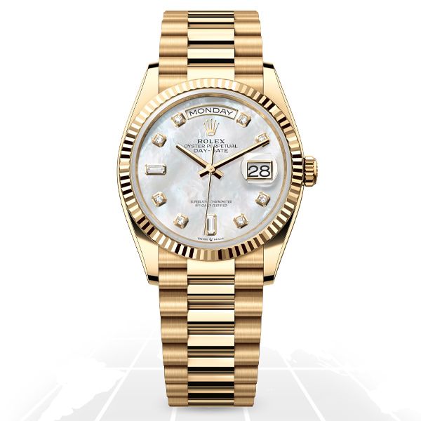Rolex Day-Date 36 "Mother Of Pearl" 128238