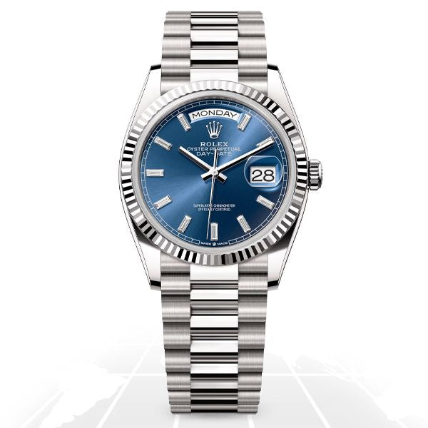Rolex Day-Date 36 "Baguette" 128239