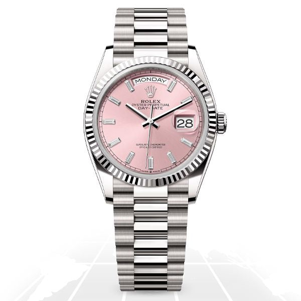 Rolex Day-Date 36 "Baguette" 128239