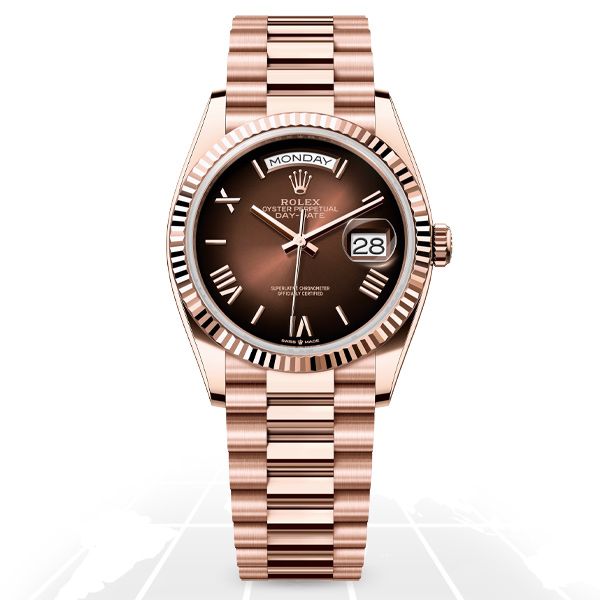 Rolex Day-Date 36 "Brown Ombre" 128235