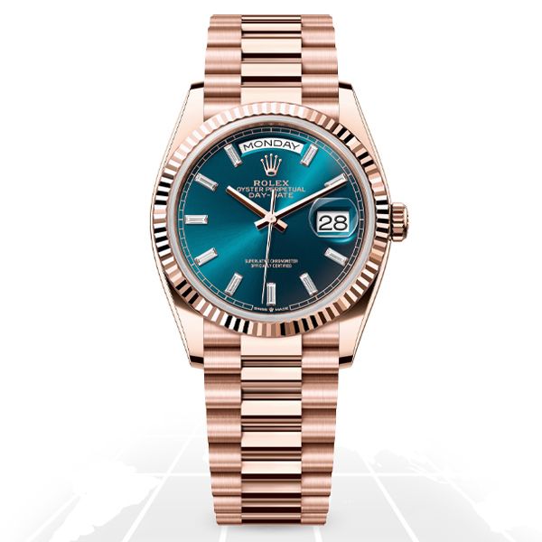 Rolex Day-Date 36 "Baguette" 128235