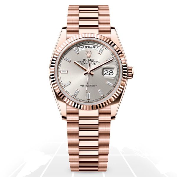 Rolex Day-Date 36 "Baguette" 128235