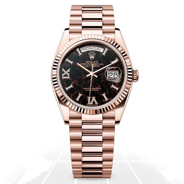 Rolex Day-Date 36 "Eisenkiesel" 128235