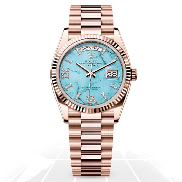 Rolex Day-Date 36 "Turquoise" 128235