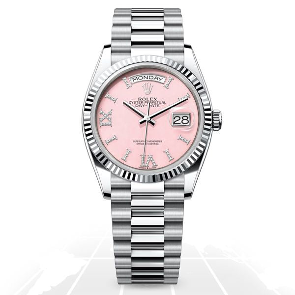 Rolex Day-Date 36 "Pink Opal" 128236