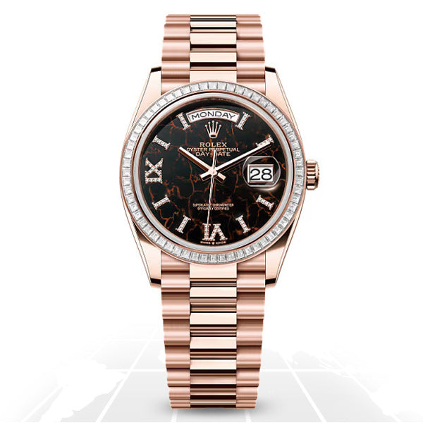Rolex Day-Date 36 "Eisenkiesel", reference 128395TBR