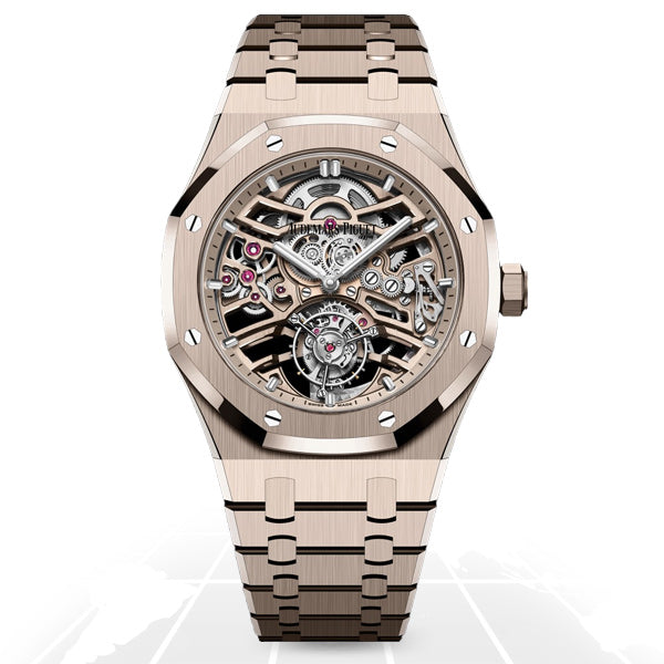 Audemars Piguet Royal Oak Selfwinding Tourbillon Openworked Sand Gold, reference 26735SG.OO.1320SG.01