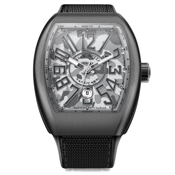 Franck Muller Vanguard Camouflage Titanium, reference V 45 SC DT CAMOU TT MC TT