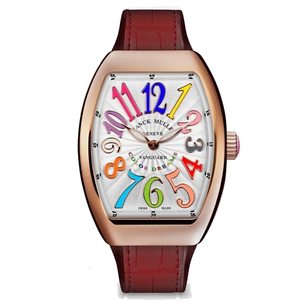 Franck Muller Vanguard Lady Coloured Dreams, reference V 32 QZ COL DRM 5N RG
