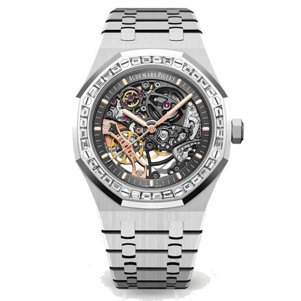 Audemars Piguet Royal Oak Double Balance Wheel Openworked "Diamond Bezel", reference 15412BC.ZZ.1220BC.01