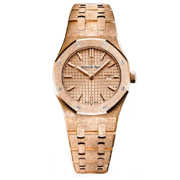 Audemars Piguet Royal Oak Frosted Gold Quartz, reference 67653OR.GG.1263OR.02