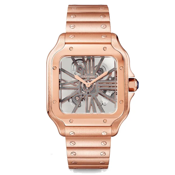Cartier Santos De Cartier Skeleton Large, reference WHSA0016
