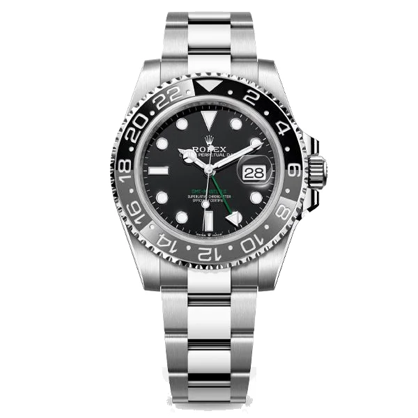 Rolex GMT-Master II “Bruce Wayne”, reference 126710GRNR