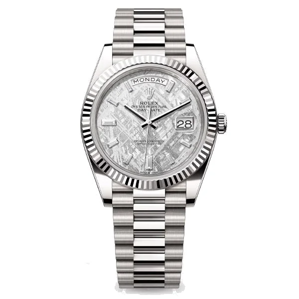 Rolex Day-Date 40 "Meteorite Baguette", reference 228239