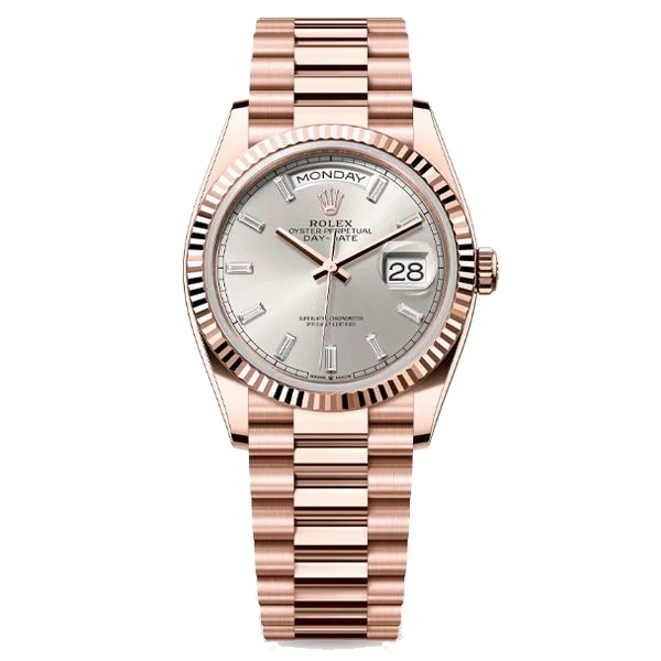 Rolex Day-Date 36 "Baguette", reference 128235