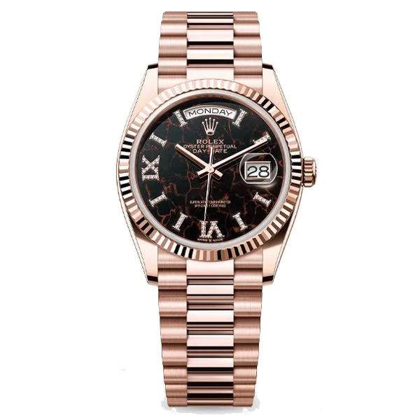 Rolex Day-Date 36 "Eisenkiesel", reference 128235