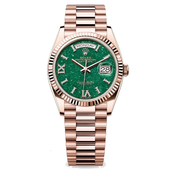 Rolex Day-Date 36 "Green Aventurine", reference 128235
