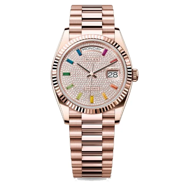 Rolex Day-Date 36 "Pave", reference 128235