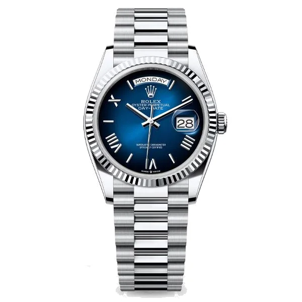 Rolex Day-Date 36 "Blue Ombre", reference 128236