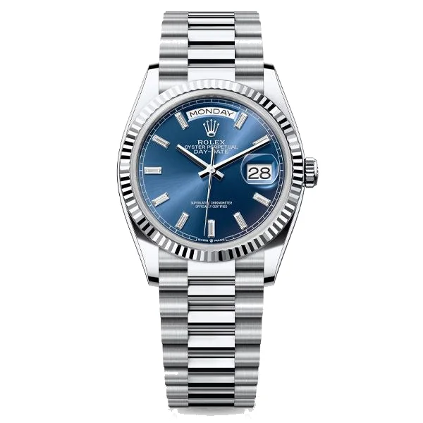 Rolex Day-Date 36 "Baguette", reference 128236