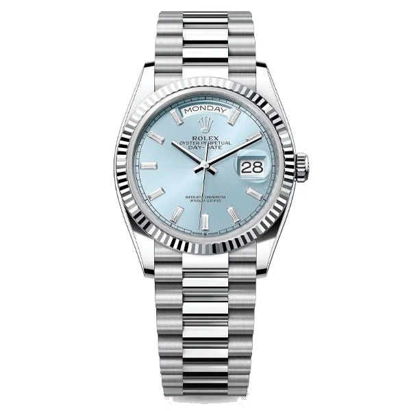 Rolex Day-Date 36 "Baguette", reference 128236