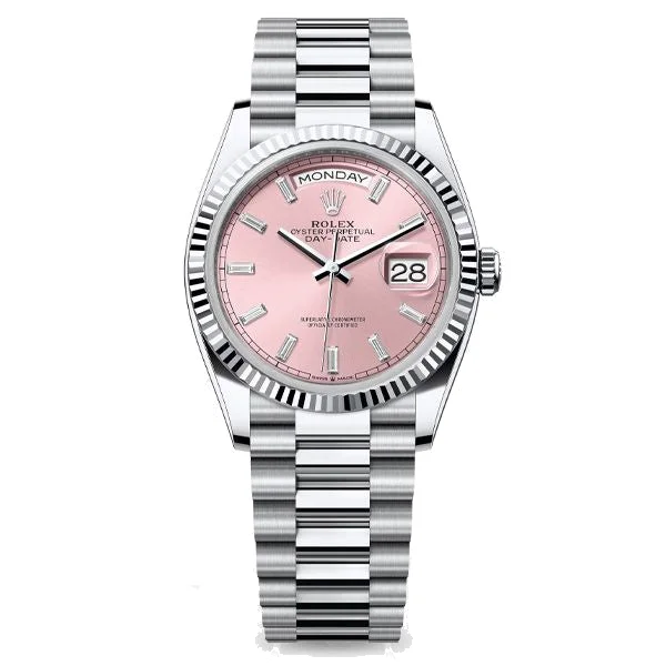 Rolex Day-Date 36 "Baguette", reference 128236