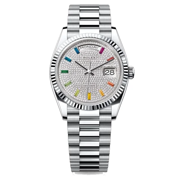 Rolex Day-Date 36 "Pave", reference 128236