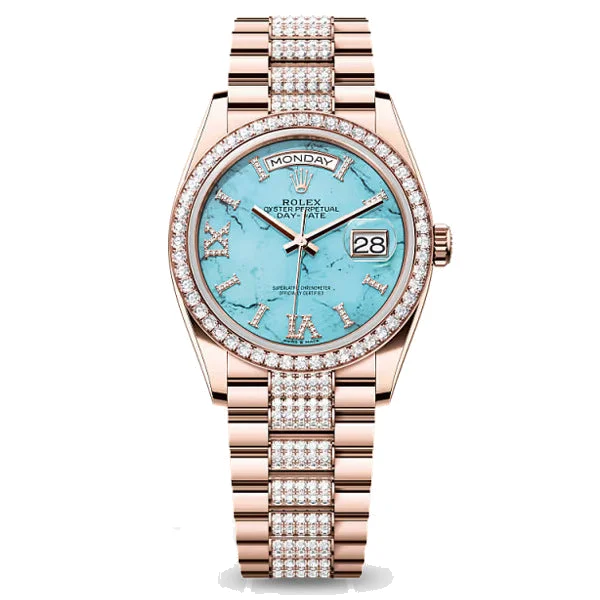 Rolex Day-Date 36 "Turquoise", reference 128345RBR
