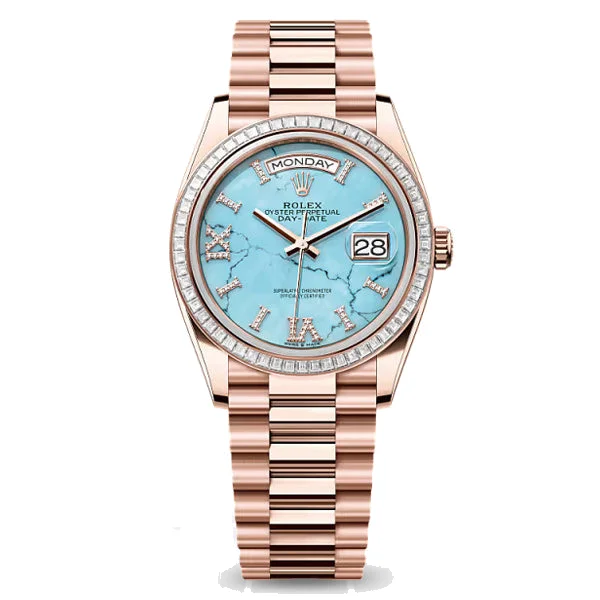 Rolex Day-Date 36 "Turquoise", reference 128395TBR