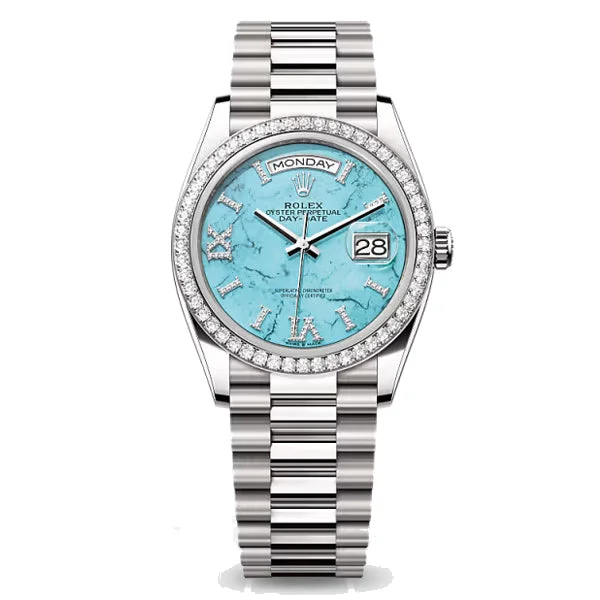 Rolex Day-Date 36 "Turquoise", reference 128349RBR