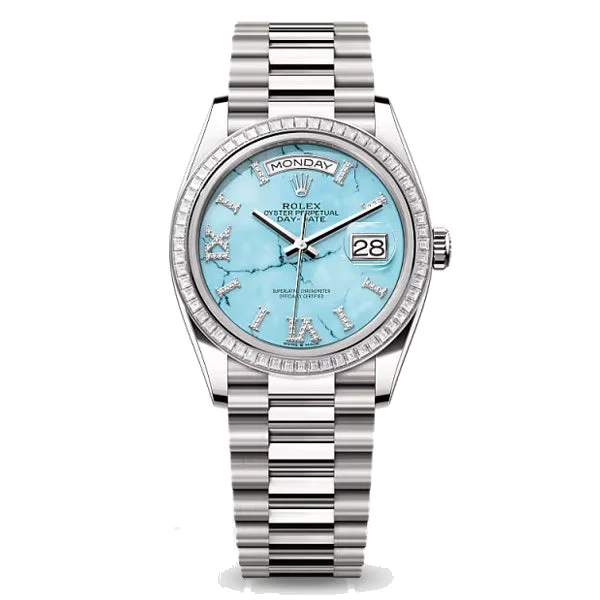 Rolex Day-Date 36 "Turquoise", reference 128399TBR