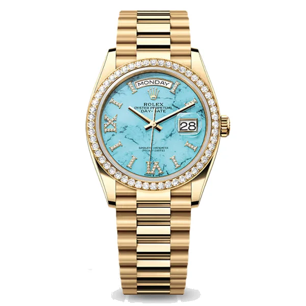 Rolex Day-Date 36 "Turquoise", reference 128348RBR
