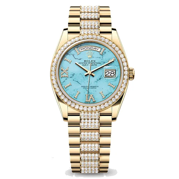 Rolex Day-Date 36 "Turquoise", reference 128348RBR