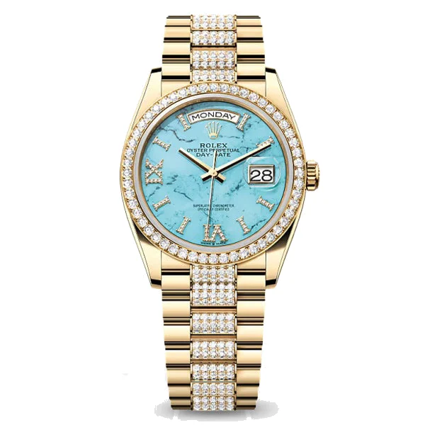 Rolex Day-Date 36 "Turquoise", reference 128398TBR