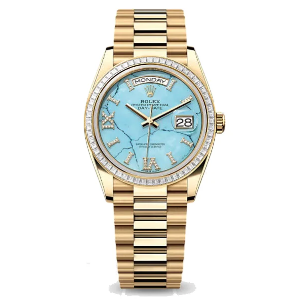 Rolex Day-Date 36 "Turquoise", reference 128398TBR