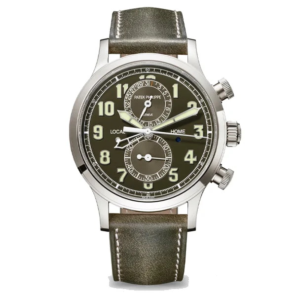 Patek Philippe Calatrava Pilot Travel Time Chronograph, reference 5924G-010